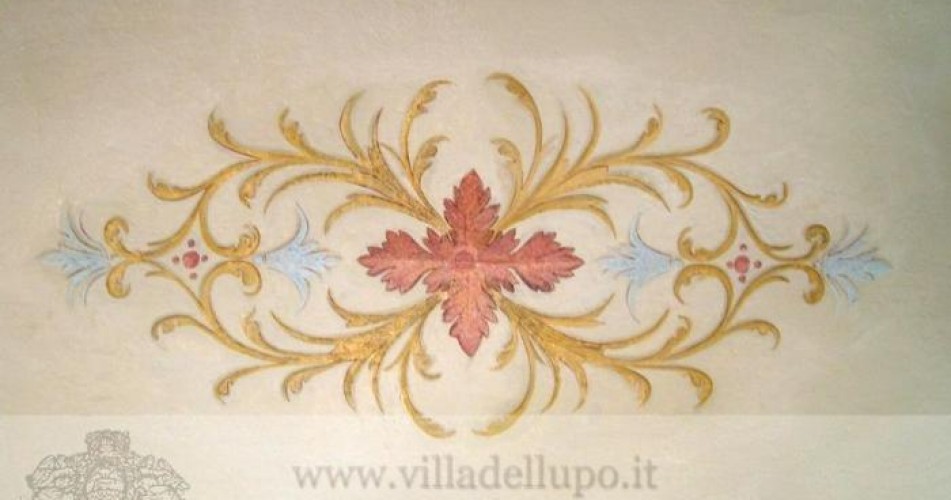 Affresco di Villa del Lupo